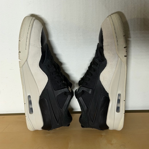 Nike Air Jordan 4 RM Black Light Bone Sneakers FQ7939-001 Men’s Size 10.5 - Picture 5 of 8